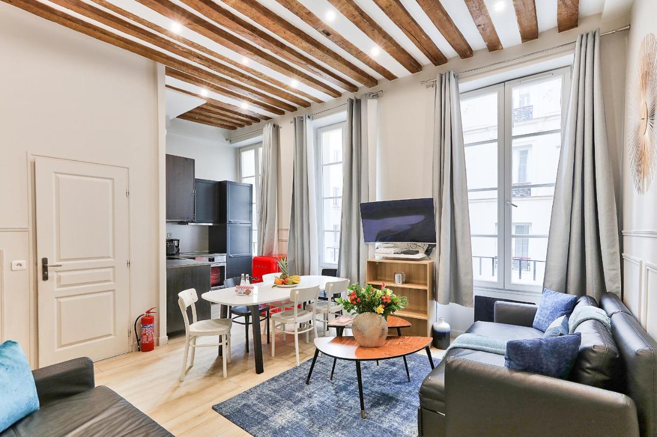 44-Cosy Flat Montorgueil Daire Paris Dış mekan fotoğraf